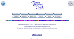 Desktop Screenshot of darienwomansclub.org
